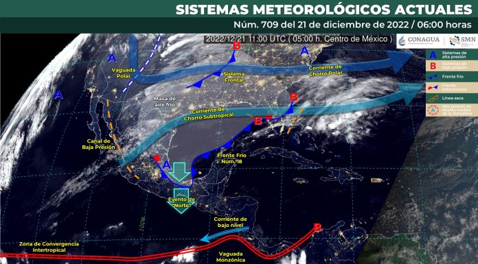 Ambiente matutino fresco a frío con bancos de niebla y heladas en zonas altas. Por la tarde, fresco a templado