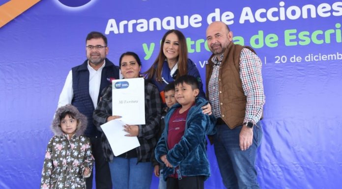 Silao | Arrancan Programa “Mi Colonia a Color”, pavimentación de diferentes calles y entrega de escrituras en Silao