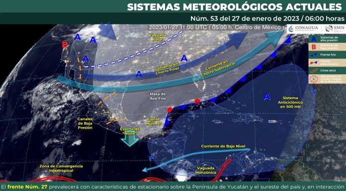 Por la mañana frío a muy frío. Ambiente vespertino templado a cálido en Guanajuato.