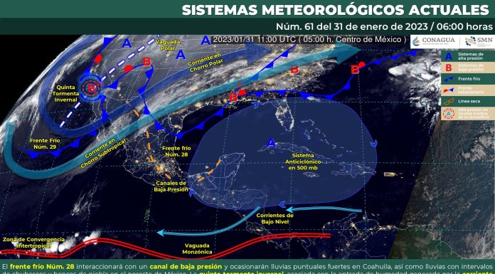 Guanajuato, por la mañana frío a muy frío con heladas en zonas montañosas. Ambiente vespertino cálido
