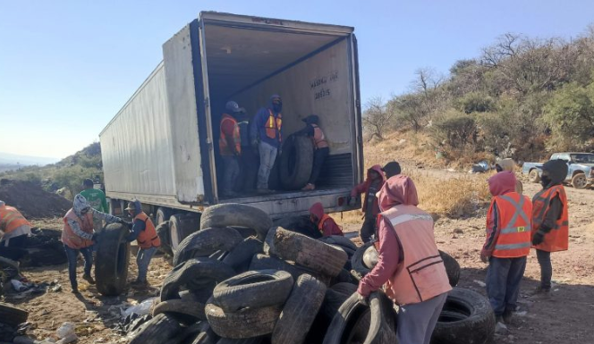 Más de 120 toneladas de neumáticos fuera de uso serán transformados en energía