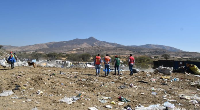 SILAO | Revisan autoridades estatales y municipales condición del tiradero de Veolia