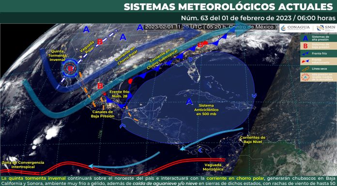 Guanajuato: por la mañana frío a muy frío con heladas en zonas montañosas. Ambiente vespertino cálido