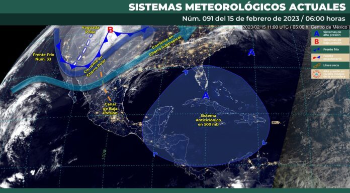 Ambiente muy frío a frío con heladas en zonas altas, por la mañana; en la tarde, ambiente templado a cálido