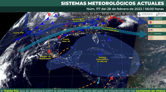 Para Guanajuato, ambiente matutino frío a fresco. Por la tarde, ambiente cálido