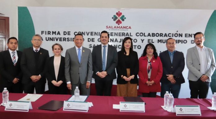 SALAMANCA | Pacta César Prieto compromisos con Universidad de Guanajuato