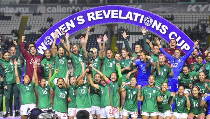 Selección femenil gana Copa Revelaciones en el Nou Camp