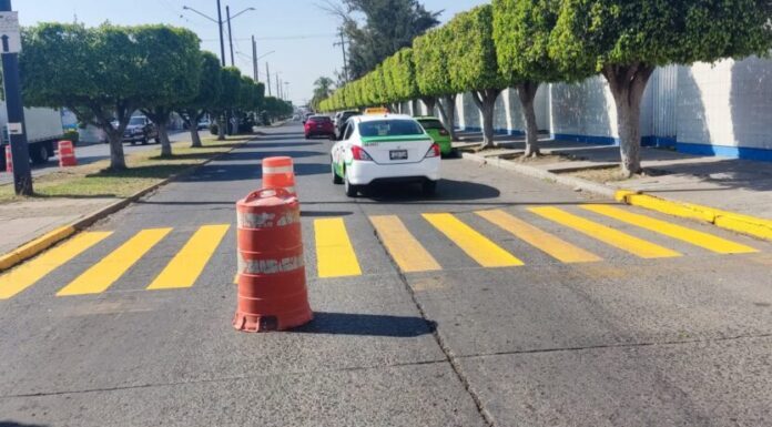 Intervienen pasos peatonales en Salamanca