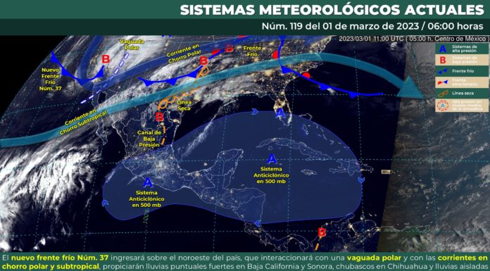 Pronóstico para Guanajuato: ambiente matutino fresco y cálido por la tarde