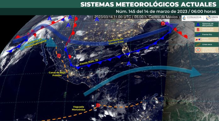 Por la mañana ambiente fresco a frío en zonas altas del estado, por la tarde probabilidad de lluvias y chubascos en Guanajuato