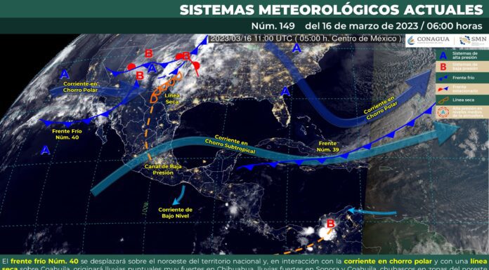 Lluvias aisladas en Guanajuato, ambiente fresco a frío, por la tarde templado a cálido