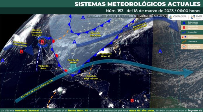 Por la tarde, ambiente fresco a templado, asi como probabilidad de lluvias aisladas