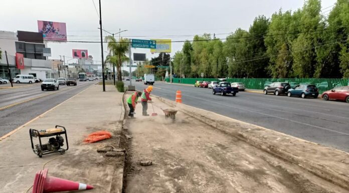 Inicia SAPAL rehabilitación de la red de agua potable y drenaje sanitario en el bulevar López Mateos
