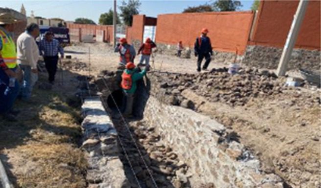 SALAMANCA | Se realiza Obra Pública en comunidades vulnerables