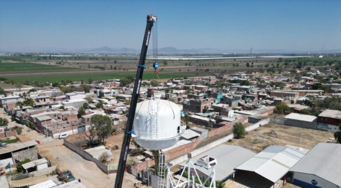 Tanque elevado beneficiará a 7 mil salmantinos