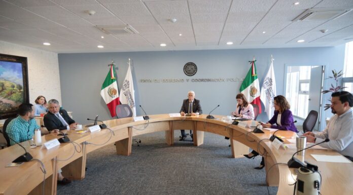Sesiona Junta de Gobierno y Coordinación Política