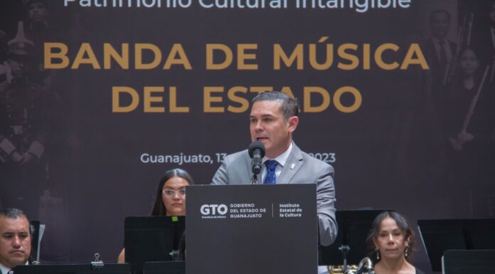 CAPITAL | Celebra Navarro orgullo guanajuatense a través de la Banda de Música del Estado