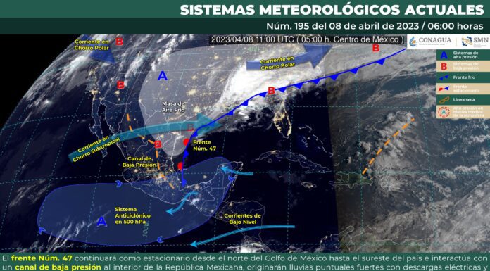 Para este Sábado Santo probabilidades de lluvias aisladas en Guanajuato