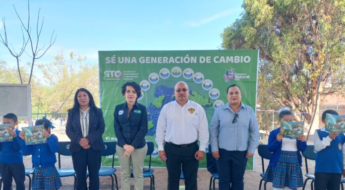 Reciben niñas y niños guanajuatenses ‘Carta de la Tierra’