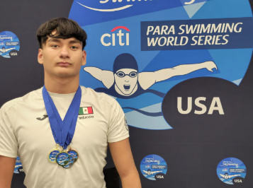 Conquista Ángel Camacho cuatro medallas en la Serie Mundial de Minnesota