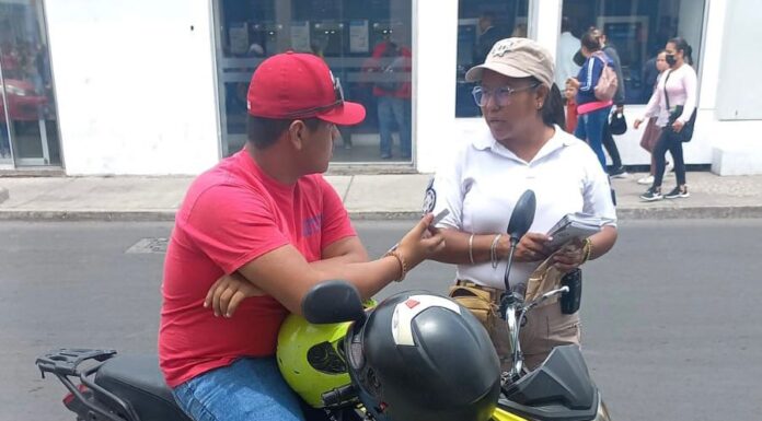 Movilidad Salamanca promueve campaña de concientización en motociclistas