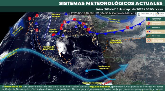 Ambiente fresco por la mañana; cálido a caluroso durante la tarde y posibles chubascos