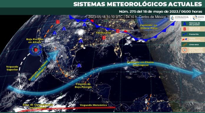 Ambiente fresco por la mañana; cálido a caluroso durante la tarde e intervalos de chubascos