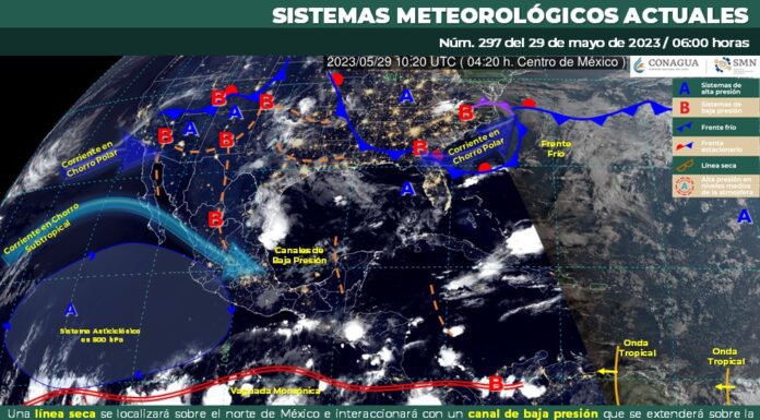 Ambiente fresco por la mañana; durante la tarde, cálido con probabilidad de chubascos