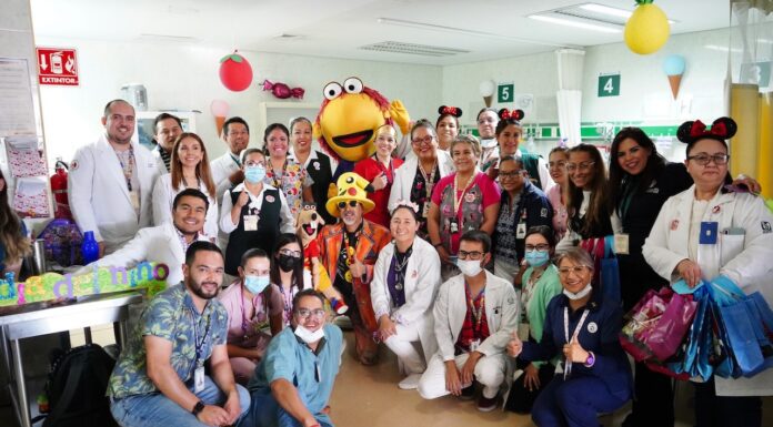 Celebran a las infancias en hospital pediátrico del IMSS