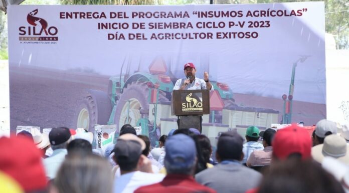 SILAO | Entrega Carlos García insumos agrícolas por 1.9 millones de pesos