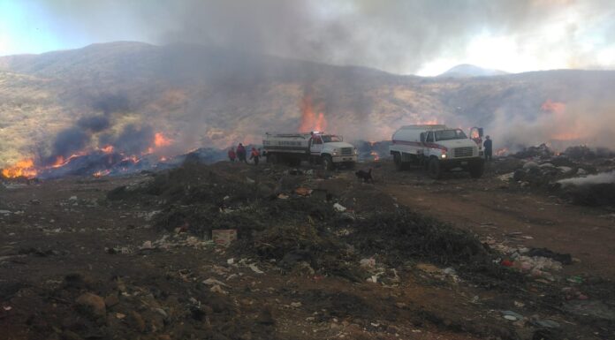 Emiten recomendaciones por humo emanado del incendio