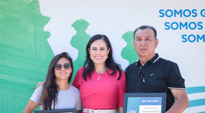 Entrega Ale Gutiérrez Soy de León a leoneses que impulsan el deporte