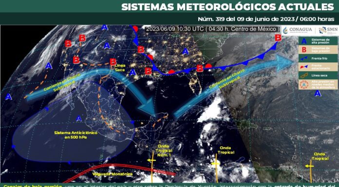 Ambiente fresco por la mañana y cálido a caluroso durante la tarde, sin probabilidades de lluvia