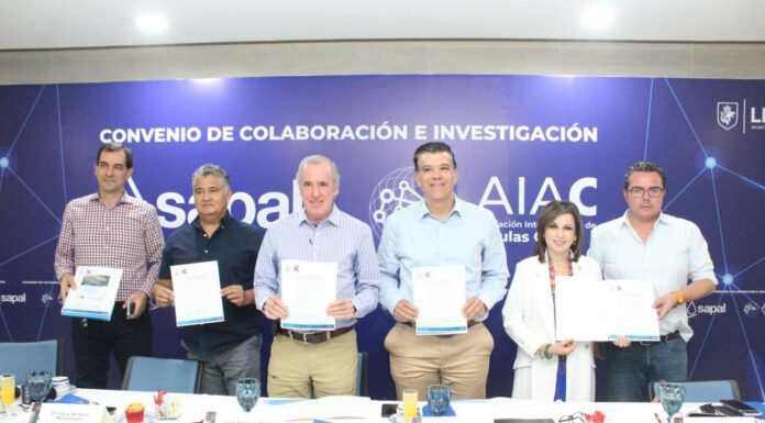 Firman APIMEX y SAPAL compromiso de cuidado del agua