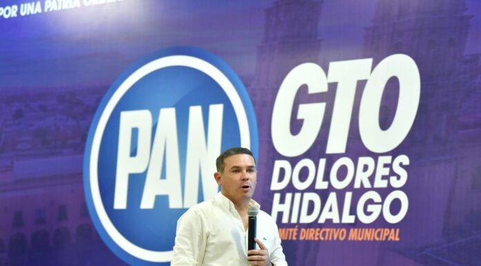 Recibe comité local del PAN en Dolores Hidalgo a Alejandro Navarro