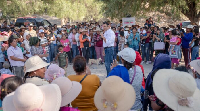 Alcalde sanmiguelense sigue atendiendo comunidades