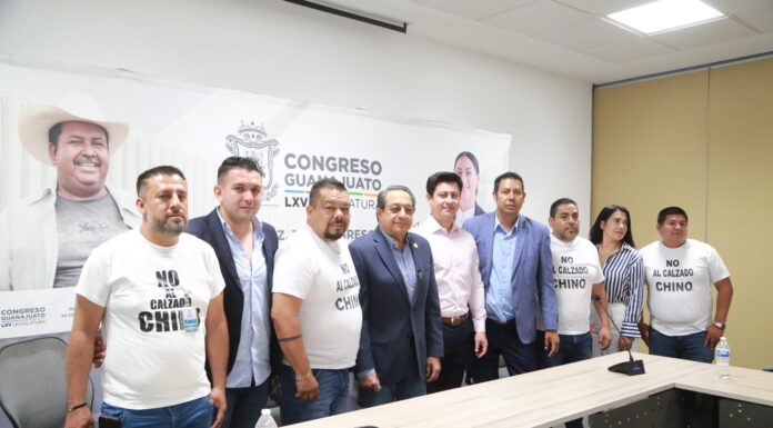 Anuncia Dip. Miguel Salim exhorto a la federación para que se regule el ingreso de calzado chino a México