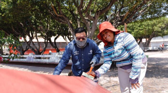 SALAMANCA | Continúan los trabajos de rescate y mantenimiento de espacios públicos