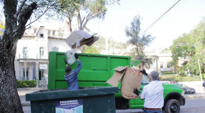 Refuerzan recolección de basura en la capital