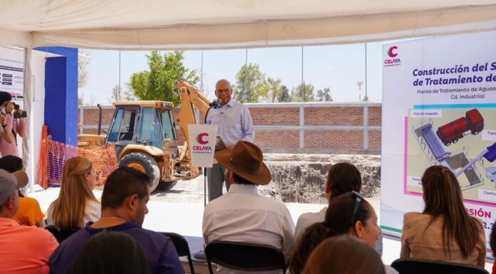 CELAYA | Arranca construcción del sistema de tratamiento de lodos