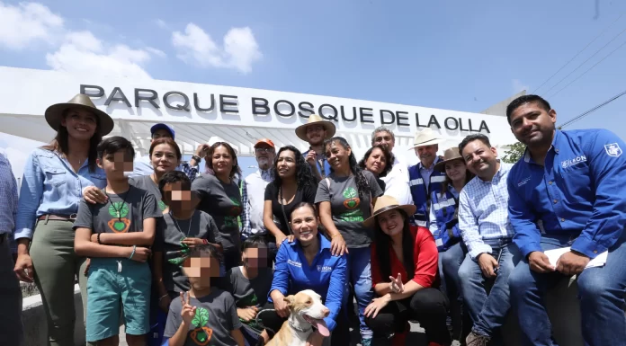LEÓN | Supervisa Ale Gutiérrez obras del Parque Bosque de la Olla