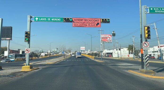 LEÓN | Rehabilitan tramo del Bulevar Morelos