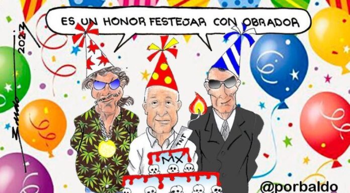 Es un Honor festejar con Obrador