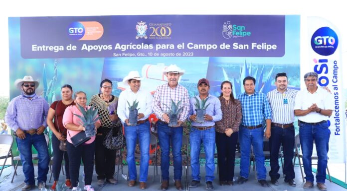 Impulsa Estado al campo de San Felipe con molinos, avena y maguey