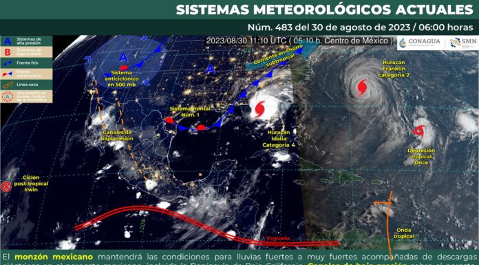 Posibles lluvias aisladas para Guanajuato