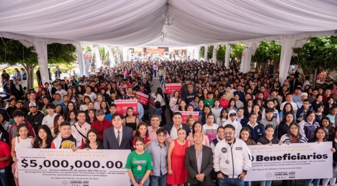 San Miguel de Allende | Refrenda Administración municipal fortalecimiento a jóvenes