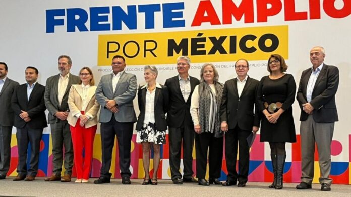 Comité Organizador del Frente Amplio por México da conocer resultados de encuestas y opinión pública