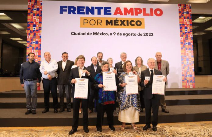 ¿Quiénes son los aspirantes a la candidatura presidencial del Frente Amplio por México?