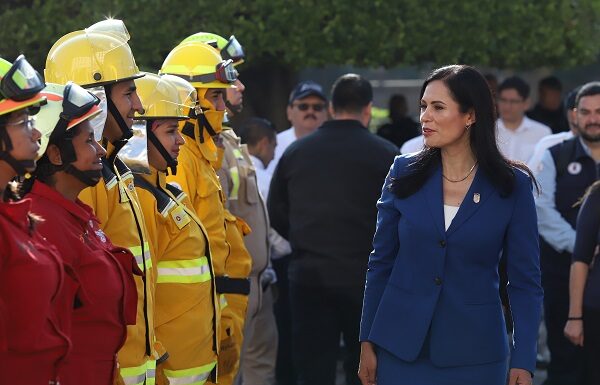 Reconoce Ale Gutiérrez a trabajadores de Protección Civil municipal