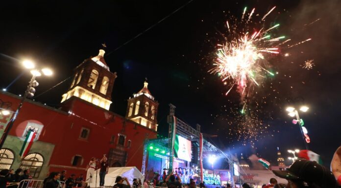 Retumbó la voz salmantina con el Grito de Independencia